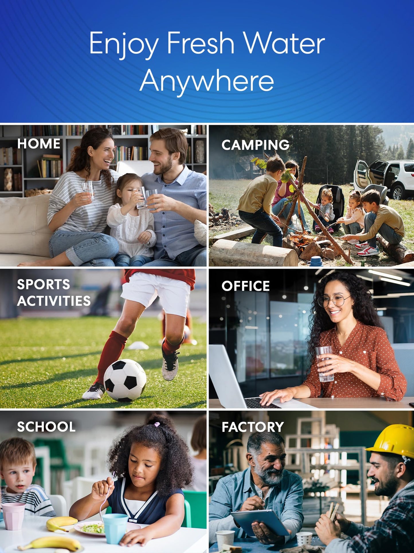 Brio Universal Manual Drinking Water Pump