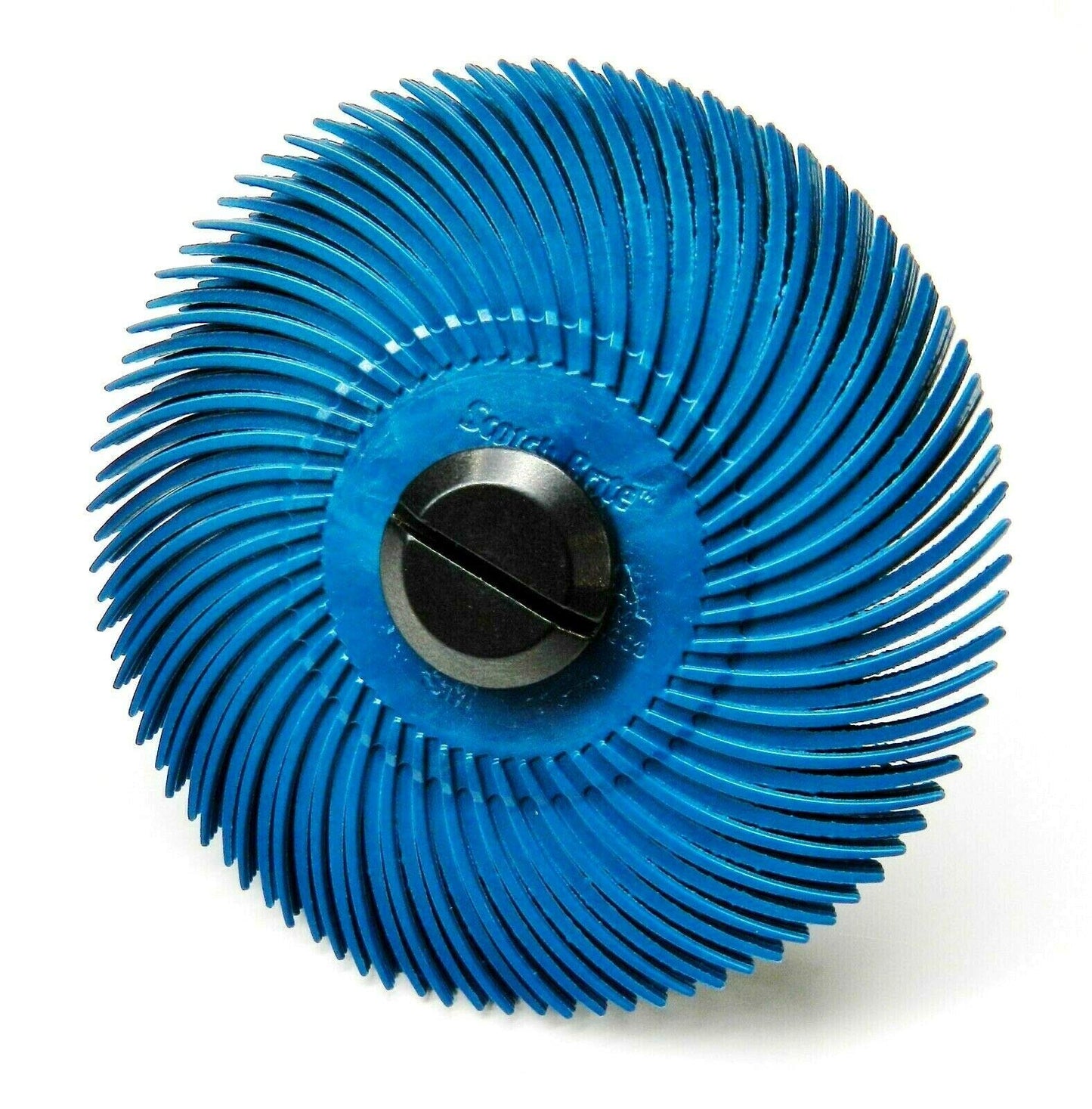 3M Radial Bristle Disc 3" 400 Grit Blue with 1/4" Mandrel 6 Brushes and Arbor Set by Jets