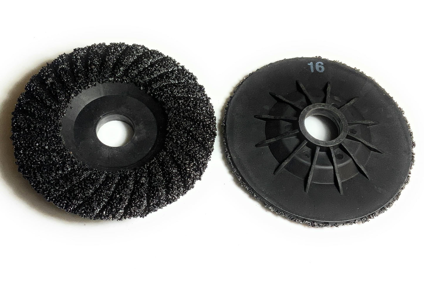 SIGNI S/C Plastic Back Grinding Disc for Granite/Marble/Concrete and Glass(16 Grit, 4.5 inch) 5 Pack