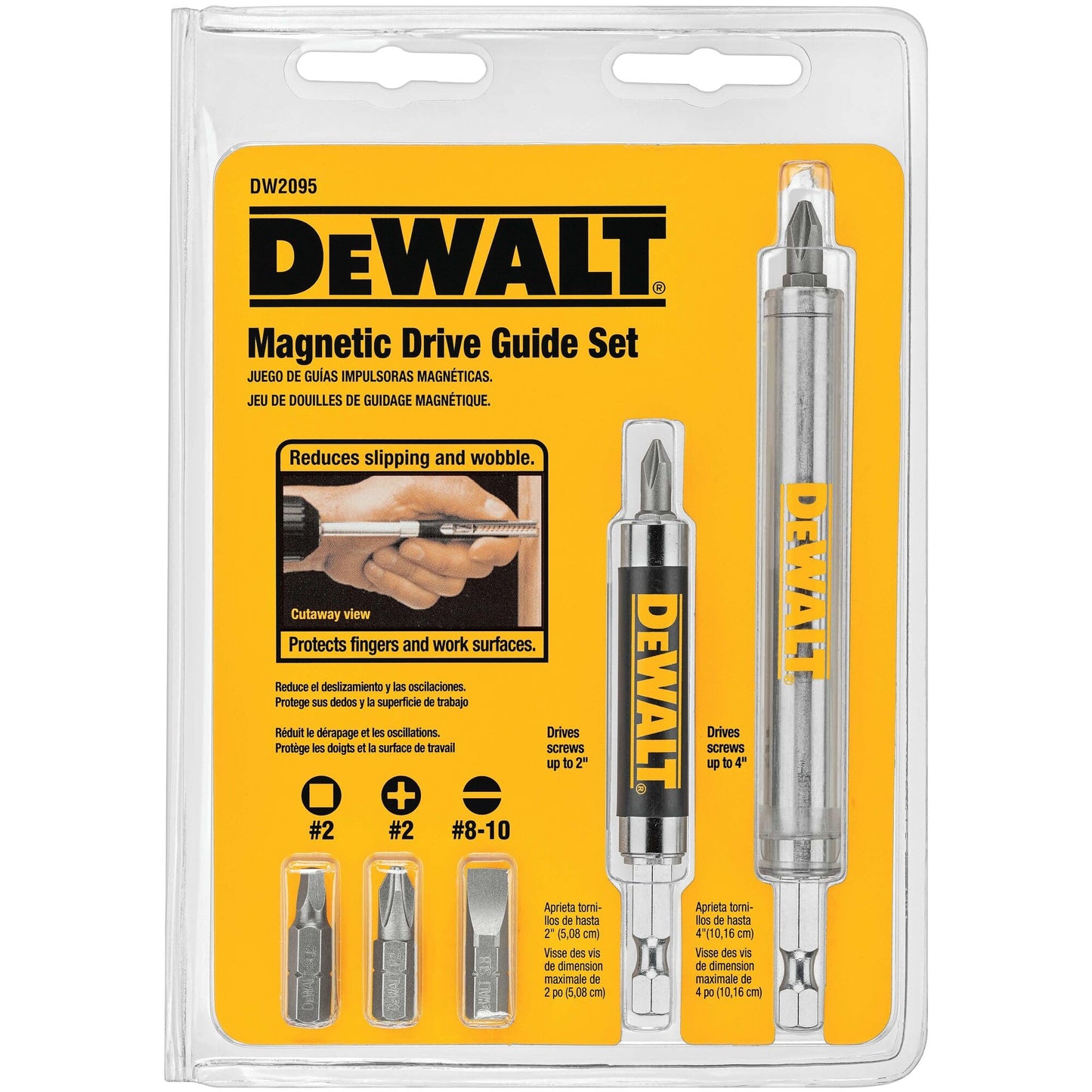 DEWALT Screwdriving Bit Set with Magnetic Drive Guide (DW2095)