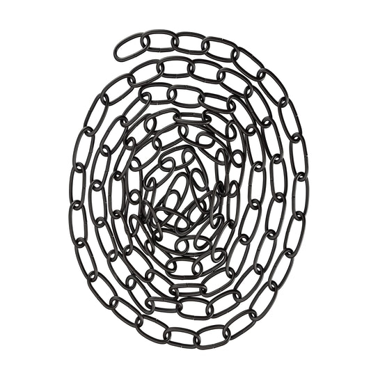 Aspen Creative 21106-81 10ft Heavy Duty Steel Hanging Chain, 9-Gauge Oil Rubbed Bronze, 50 lb Capacity for Light Fixtures & Plants