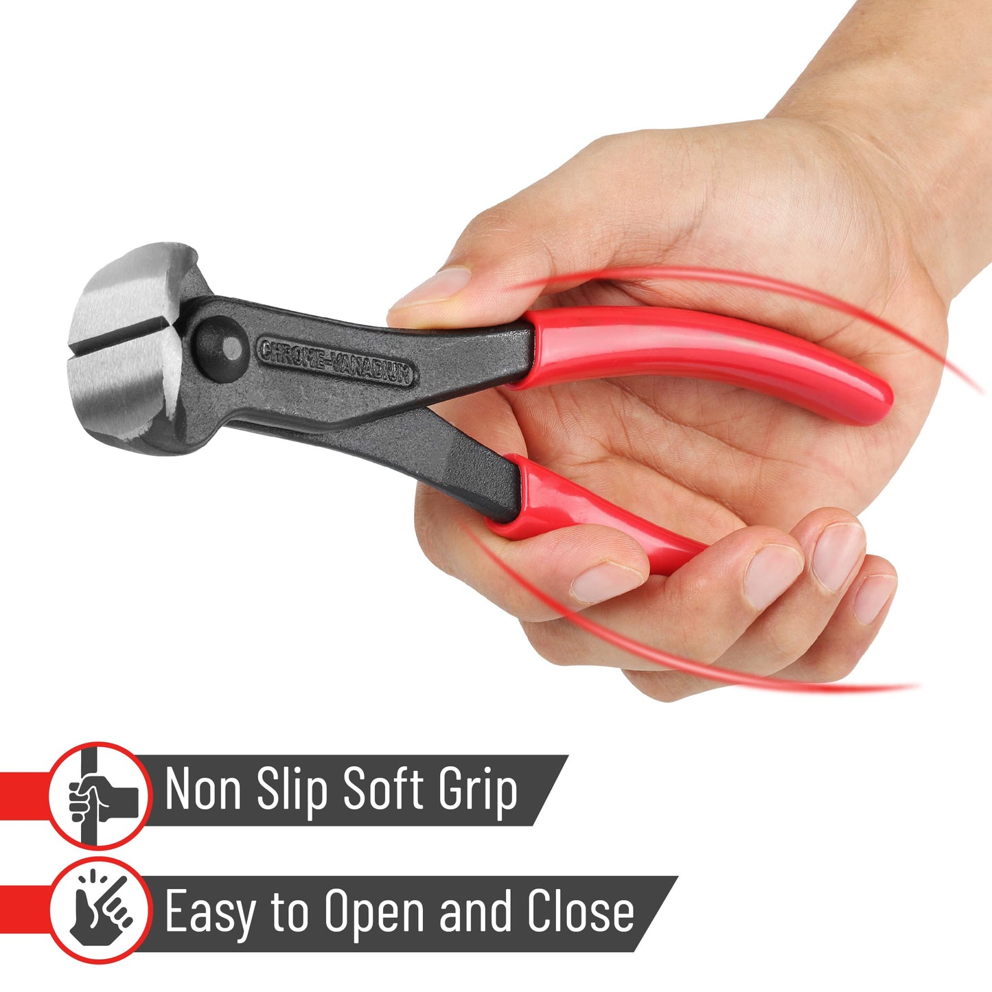 Bates Nail Puller - Cat's Paw Nail Puller & Remover, End Cutting Pliers, Staple Puller, Carpenter's Tool