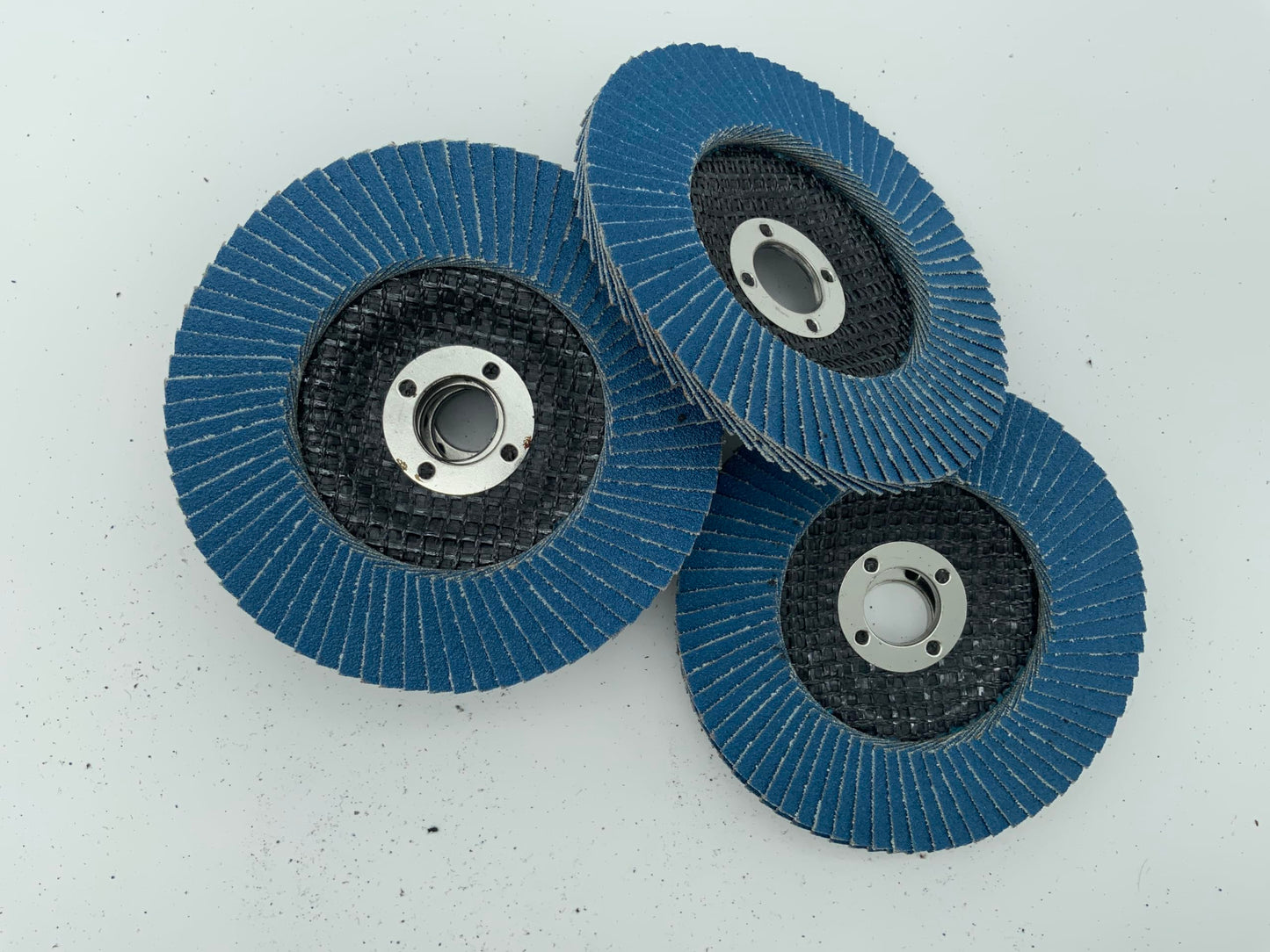 SIGNI 4" x 5/8" Premium Zirconia Flap Discs T27 10-Pack (Grit 120#)