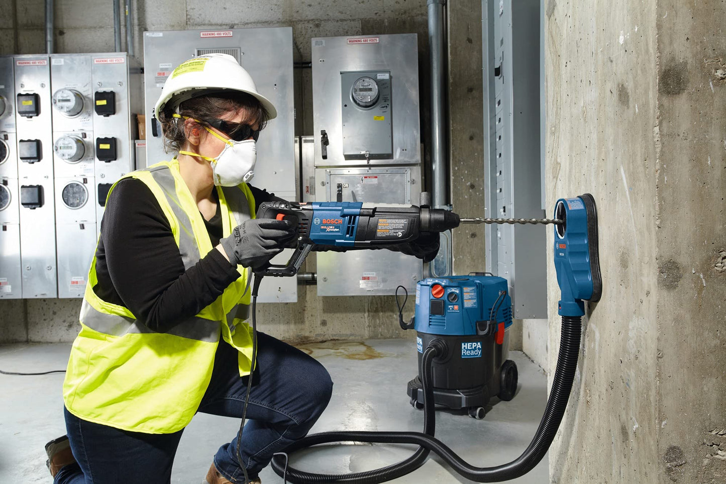 BOSCH HC2083 1/2 in. x 6 in. x 8 in. Bulldog SDS-Plus Rotary Hammer Bit