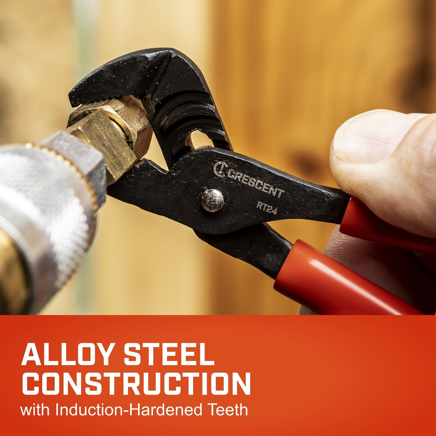 Crescent 4-1/2" Mini Dipped Handle Tongue and Groove Pliers | RT24CVS-05
