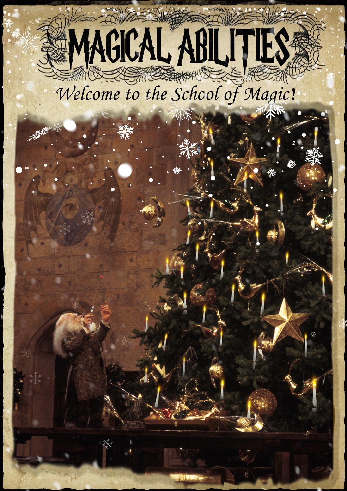 Christmas Decorations – 20PCS Floating Flameless LED Candles with Wand Remote, Warm Flickering Hanging Taper Candles for Theme Parties