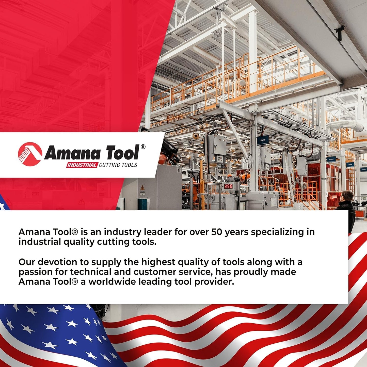 Amana Tool - 51682 CNC Solid Carbide 118° Pt. Spade Drill 1/8 Dia x 7/16 x 1/8 Sha