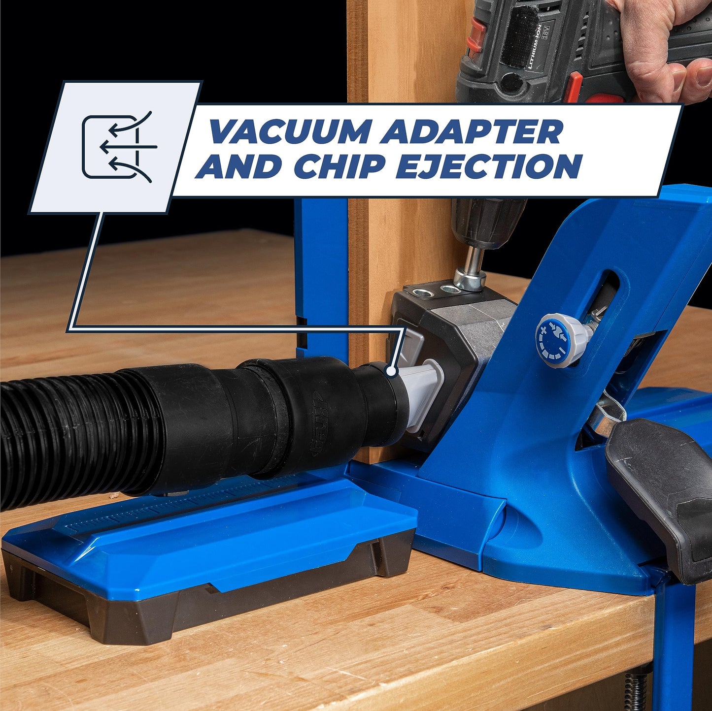 Kreg 720PRO Pocket-Hole Jig Kit with Easy Clamping & Adjustment, Includes Pocket-Hole Screws, for 1/2"–1-1/2" Materials