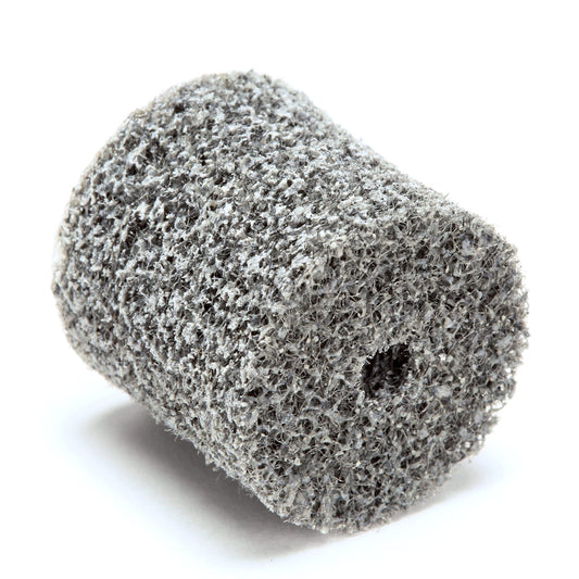 Scotch-Brite XL-UW EXL Unitized Abrasive Wheel, 3/16" Arbor, Aluminum Oxide,1" Diameter x 1" Width, Grit Medium (Case of 50)