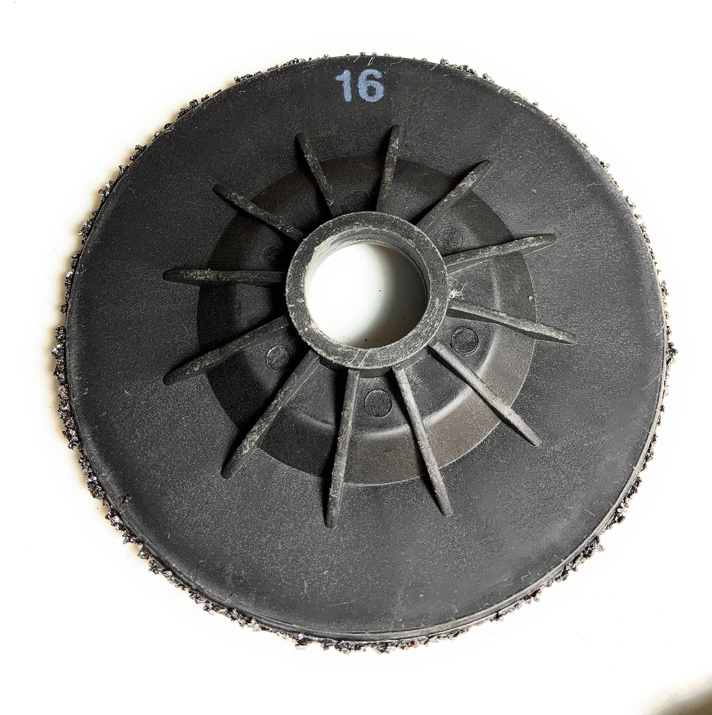 SIGNI S/C Plastic Back Grinding Disc for Granite/Marble/Concrete and Glass(16 Grit, 4.5 inch) 5 Pack