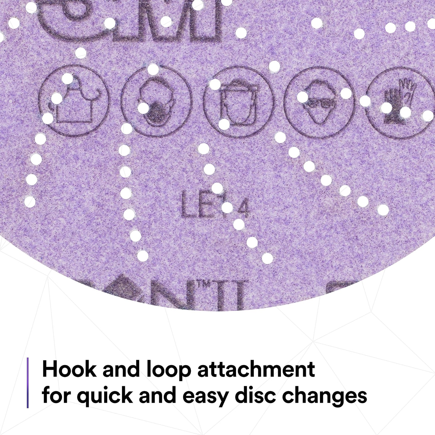 3M Xtract Cubitron II Hookit Clean Sanding Film Disc 775L, 5 in, 15 Piece Multi-Pack Hook and Loop S