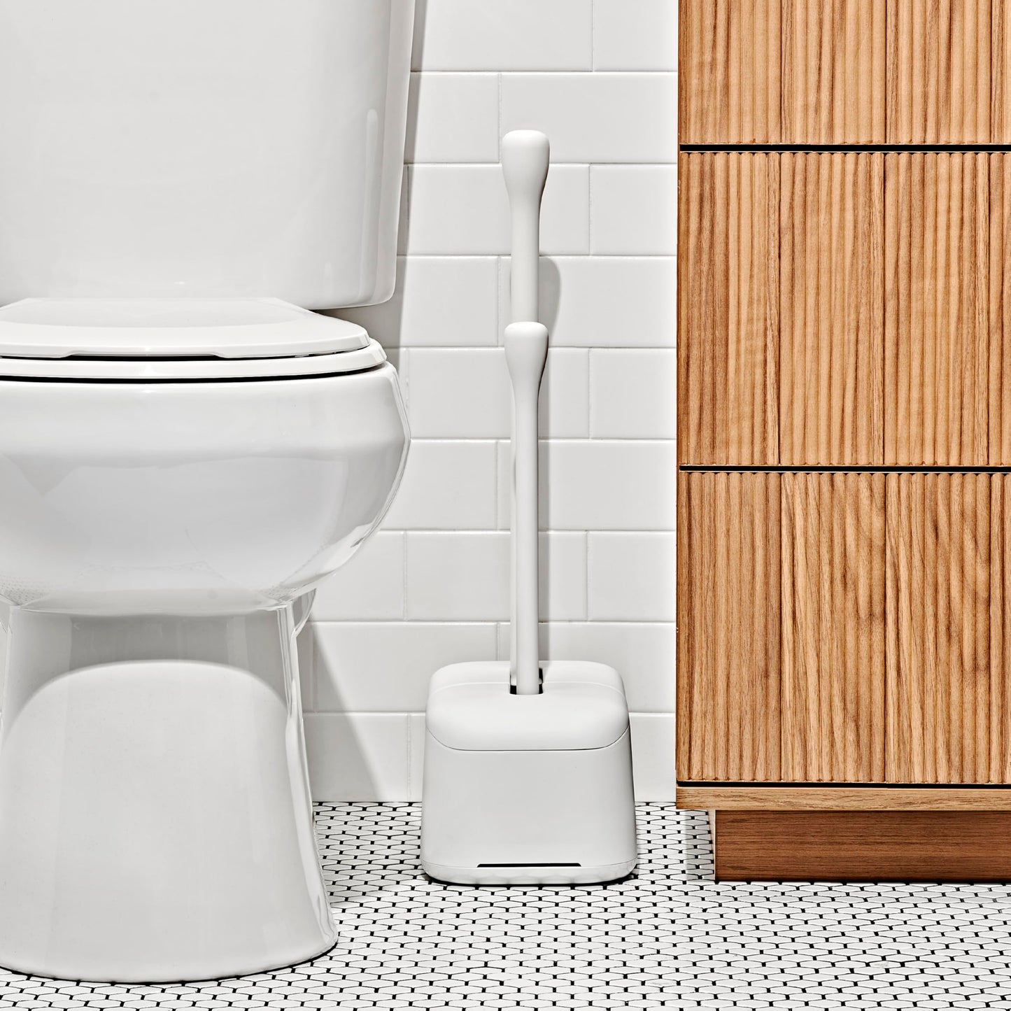 OXO Good Grips Toilet Brush & Plunger Set