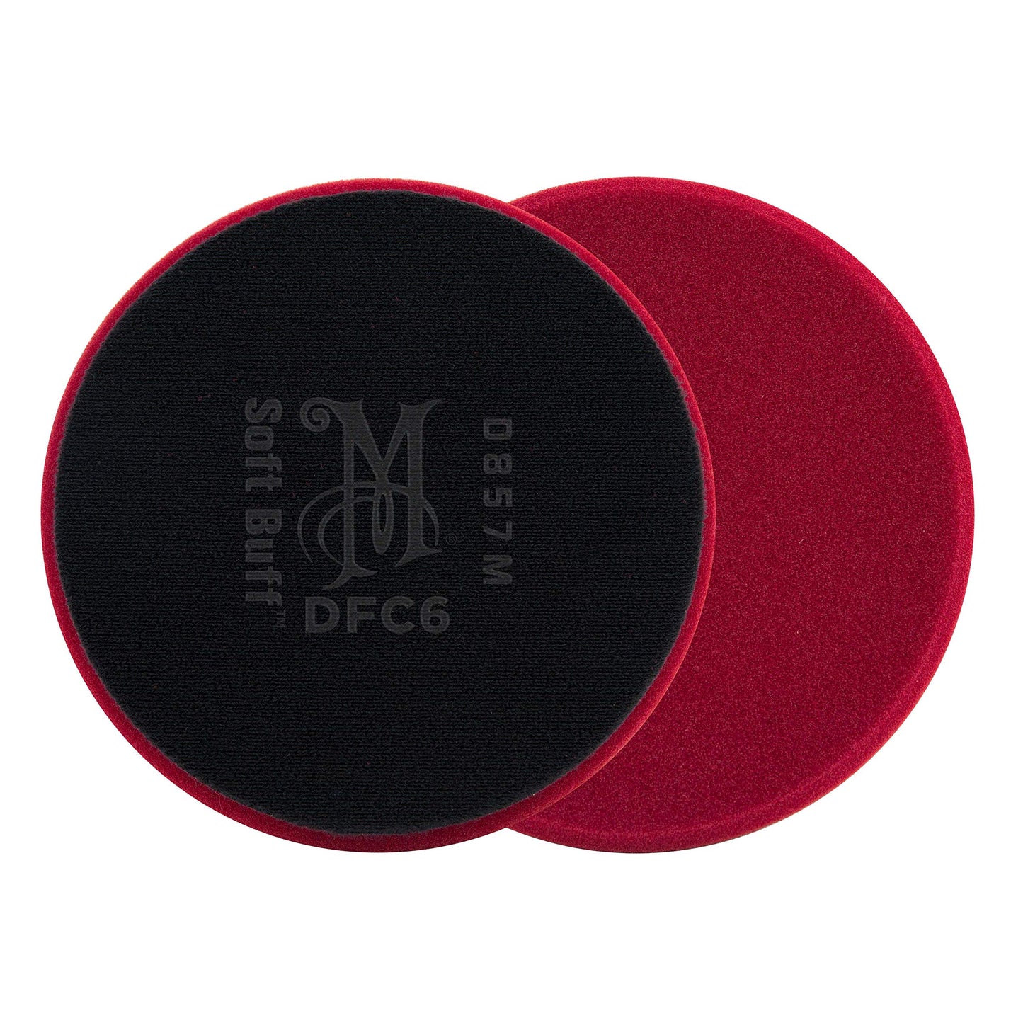 Meguiar’s 6” Soft Buff DA Foam Cutting Disc DFC6, Hook & Loop Pad for Dual Action Polishers, Paint Defect Removal