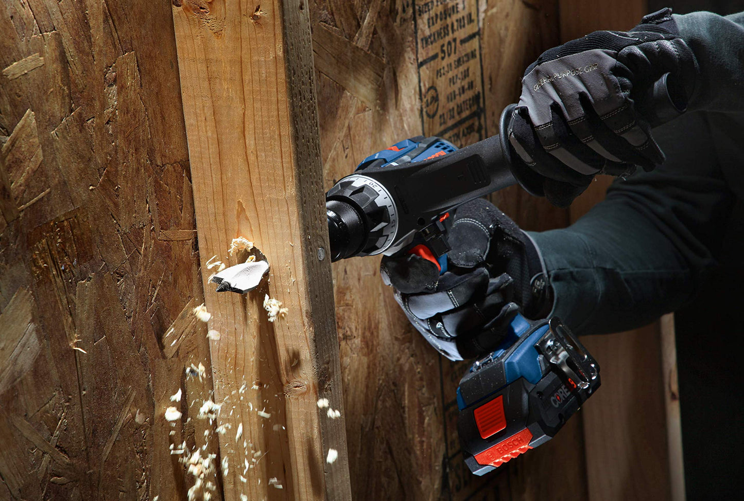 Bosch NS1017 1-1/4 in. x 6 in. Nail Strike Wood-Boring Bit