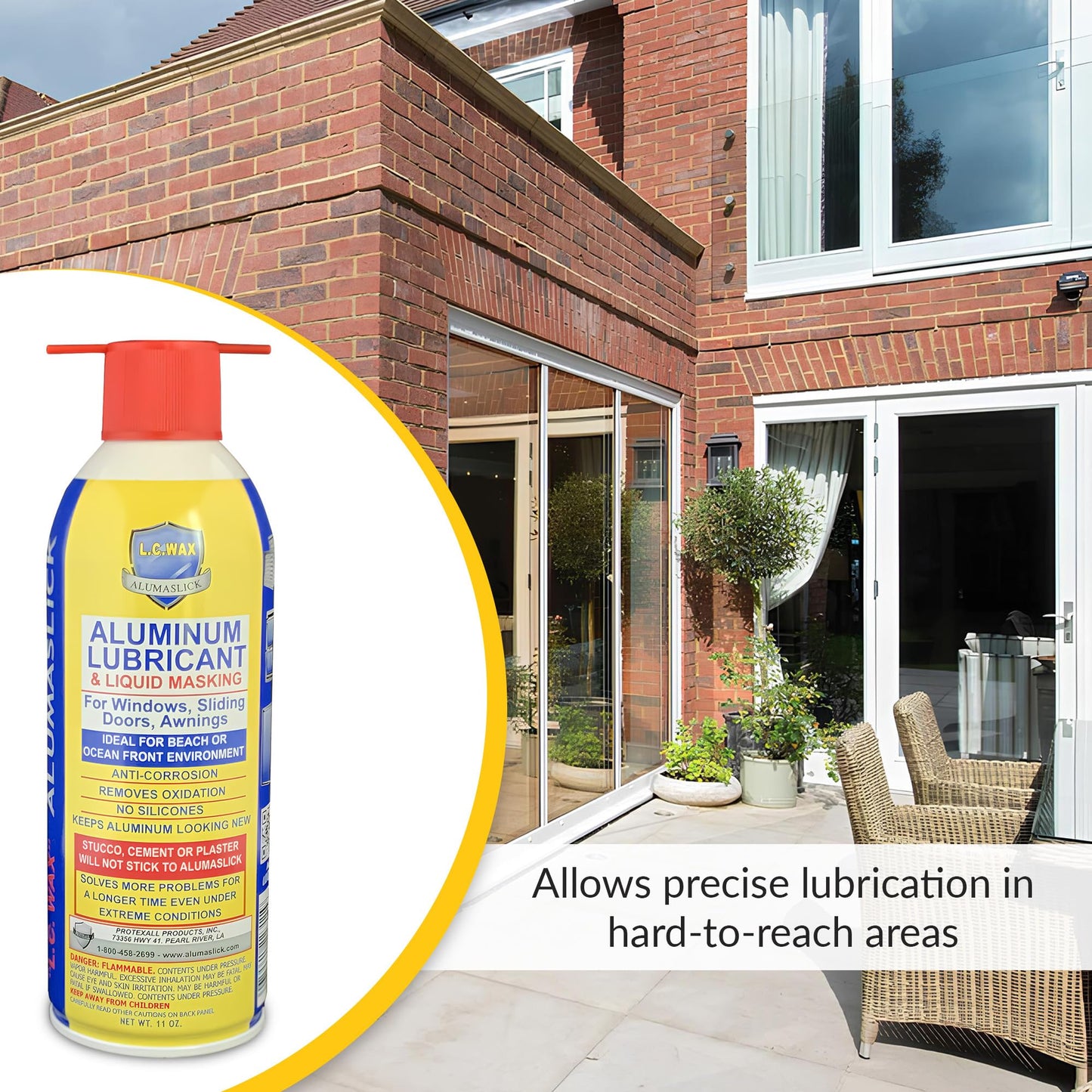 Brixwell 59-50 Lc Wax Aerosol Lubricant 11oz chm 57-11oz