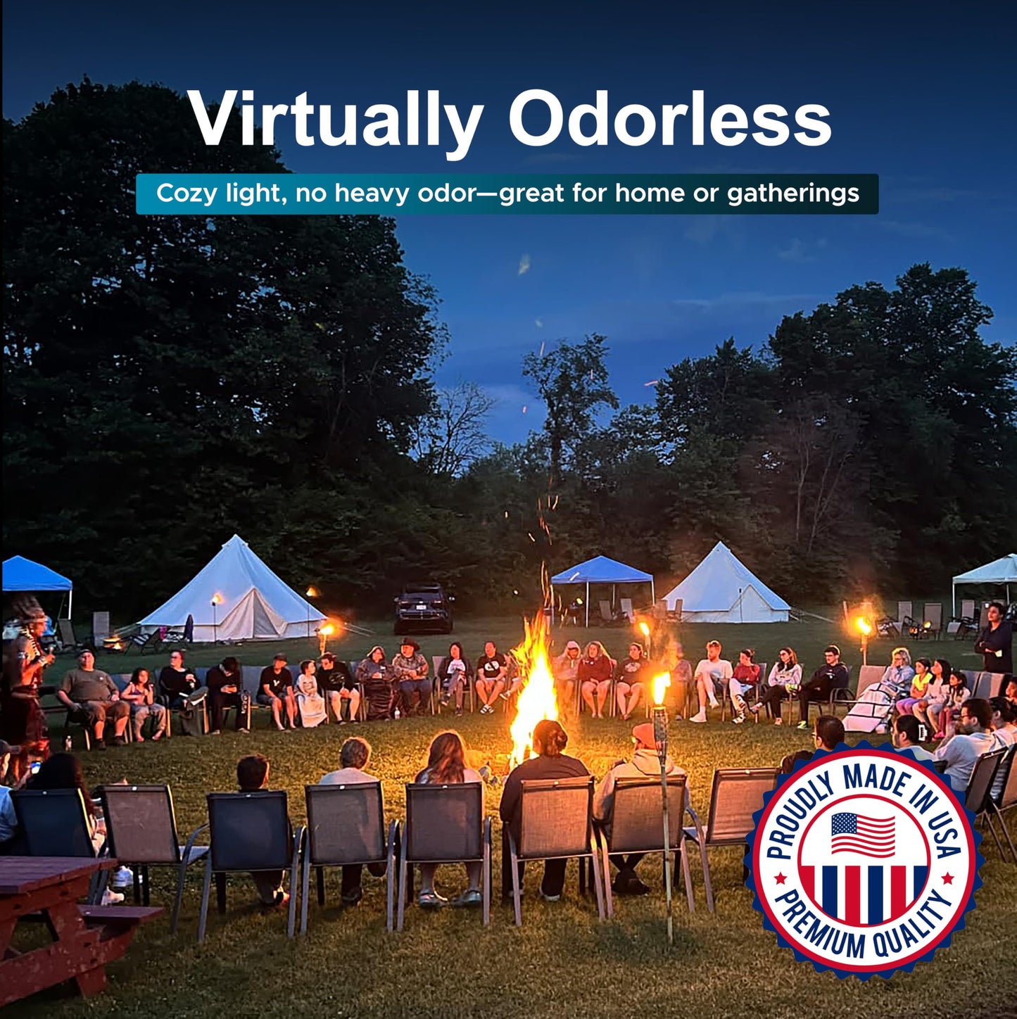 Firefly Fuel 32oz Premium Liquid Paraffin Lamp Oil – Smokeless, Odorless Indoor Fuel for Lamps, Lanterns & Candles, Long-Lasting Clean Burn