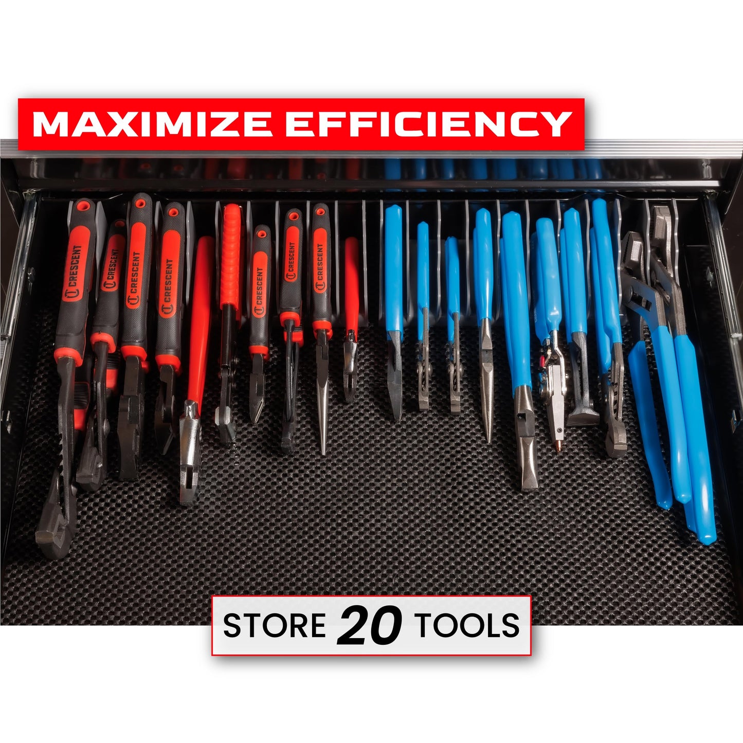 Plier and Wrench Organizer Rack (2 Pack)