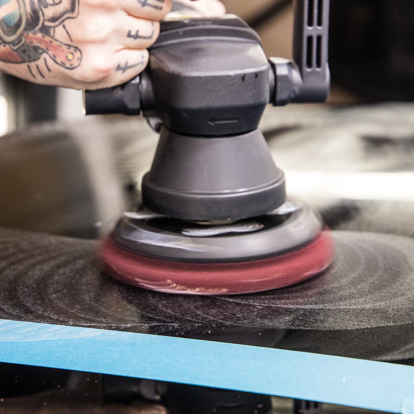 Meguiar’s 6” Soft Buff DA Foam Cutting Disc DFC6, Hook & Loop Pad for Dual Action Polishers, Paint Defect Removal