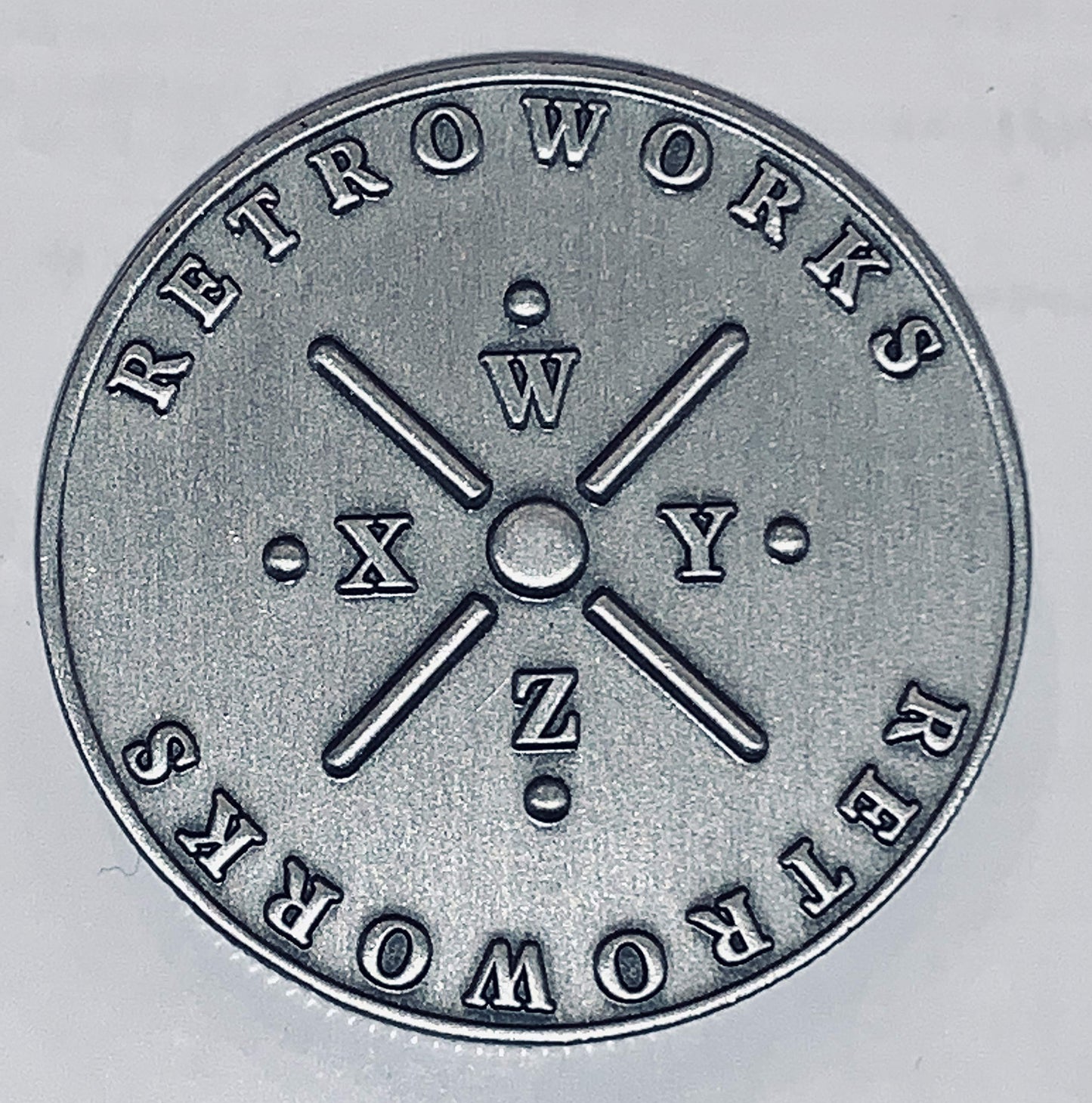 Retroworks Caesar Cipher Medallion Original