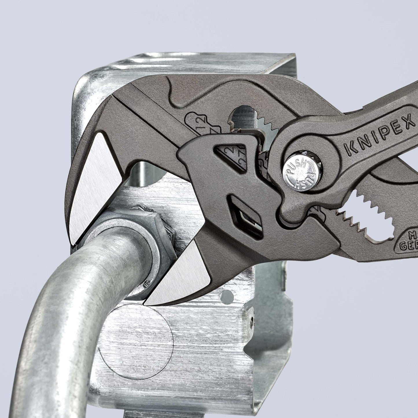 KNIPEX Tools - Pliers Wrench, Black Finish (8601250), 10-Inch