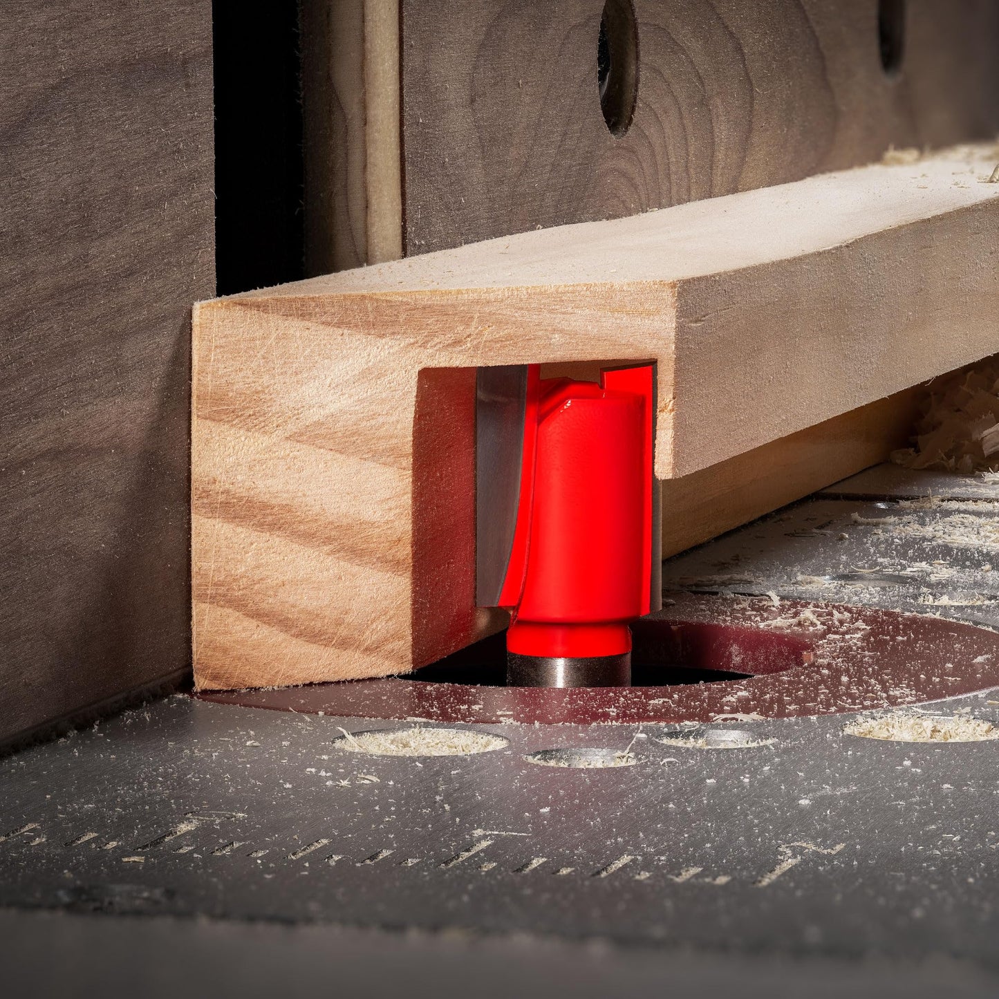 Freud 12-128 Double Flute Straight Bit, Eclipse Grind, Tico Hi-Density Carbide, 1/2" Shank, 2" H x 1/2" D x 4-1/8" L, 24k RPM