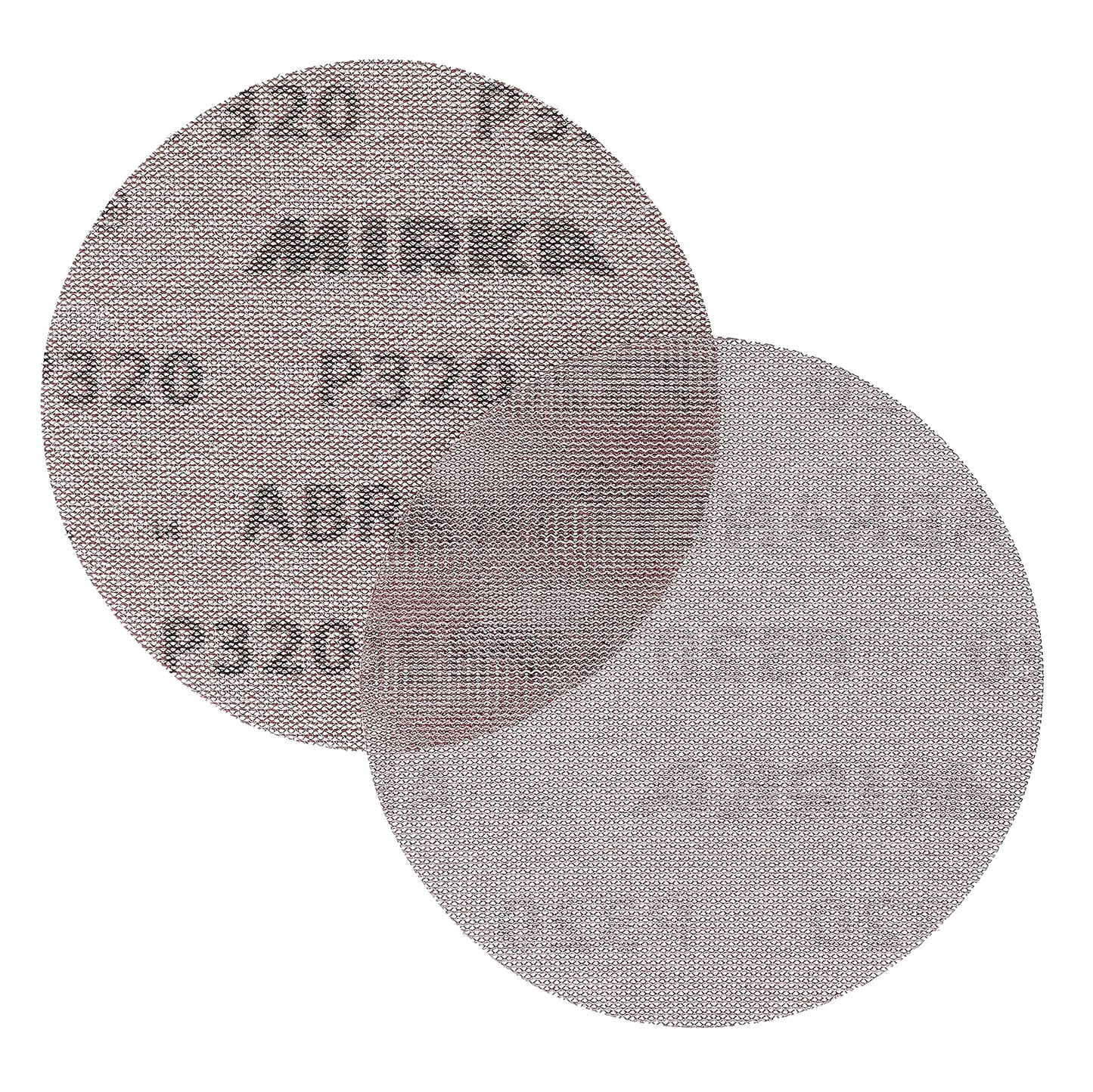 Mirka Abranet Net Disc / 5 inch/Grit 320 / Sandpaper Sanding Discs Hook and Loop / 50 pcs / 9A-232-320