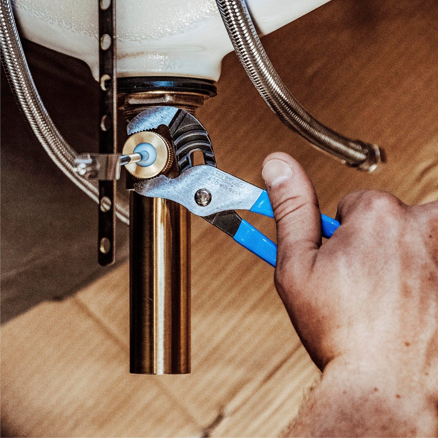 Channellock 3pc Tongue & Groove Pliers Set GS-3 - Laser Heat-Treated Teeth, High Carbon Steel - 6.5", 9.5", 12"