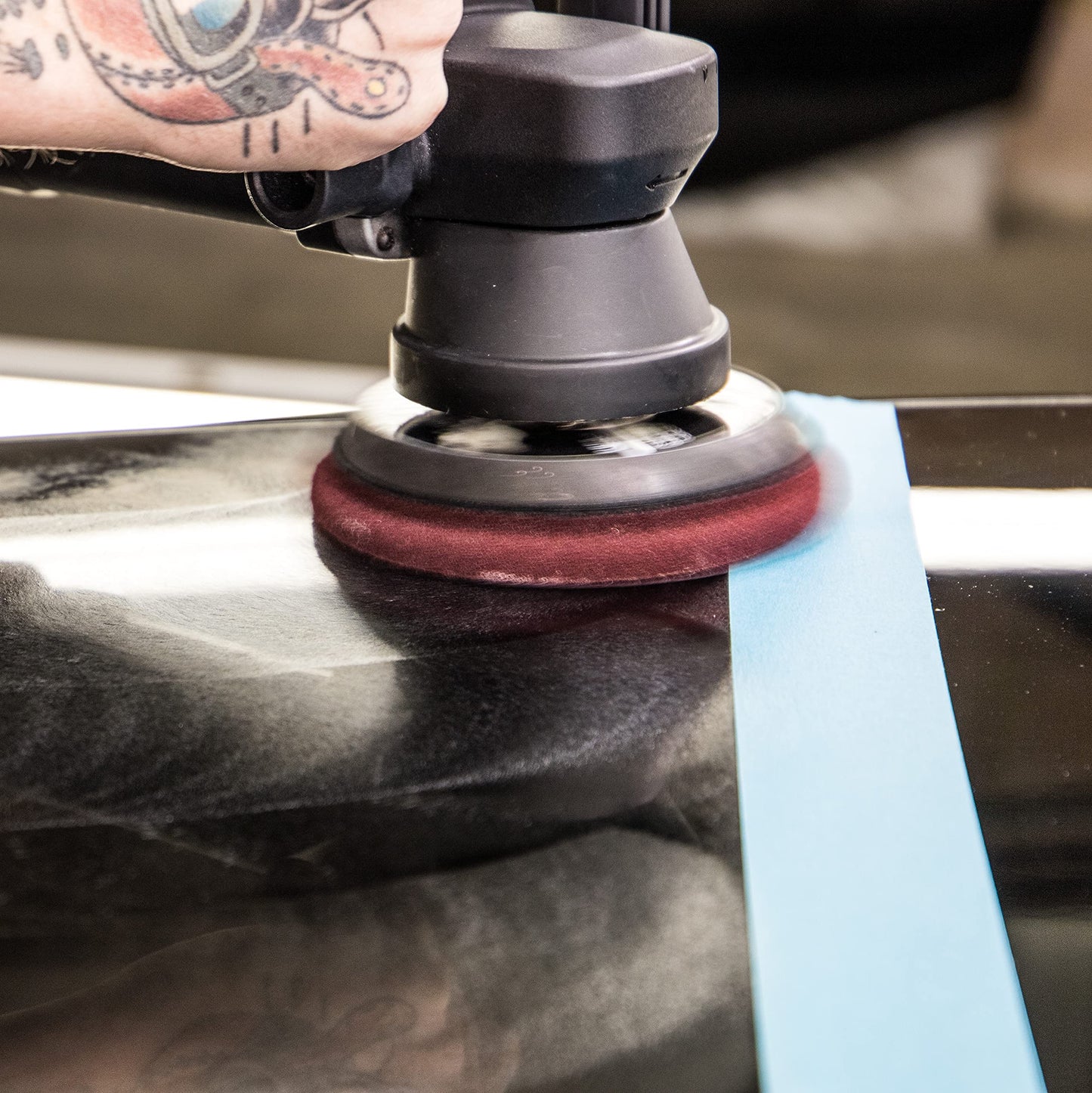 Meguiar’s 6” Soft Buff DA Foam Cutting Disc DFC6, Hook & Loop Pad for Dual Action Polishers, Paint Defect Removal